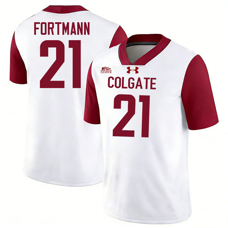 Colgate Raiders #21 Dan Fortmann College Football Jerseys,Uniforms-White Colgate Raiders #21 Dan Fortmann College Football Jerseys,Uniforms-White